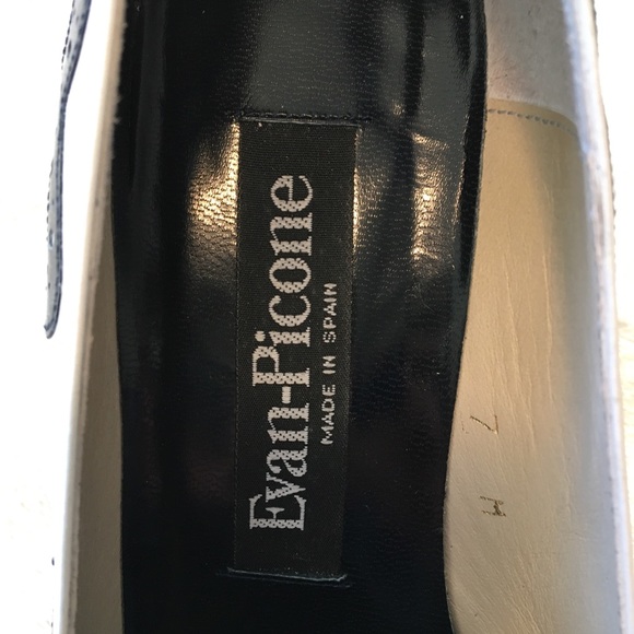 Vintage EVAN PICONE Spectator Heels Pumps 💜Host Pick💜 - Picture 6 of 16
